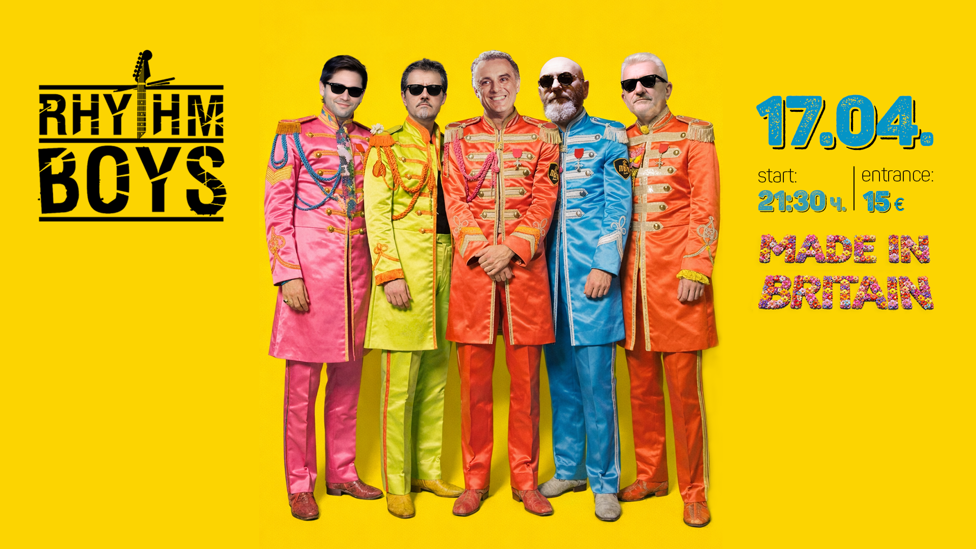 rhythm boys - rock night - beatles