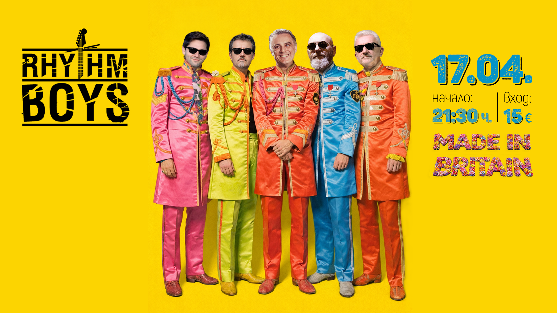 rhythm boys - britain rock - beatles