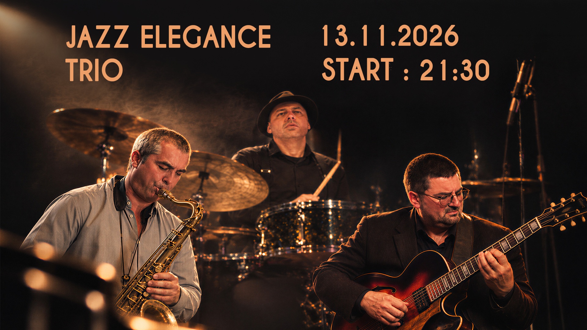 Jazz Elegance Trio live 13.11.2026